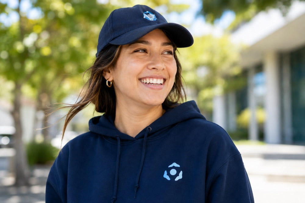 Custom team apparel printed in a full size range